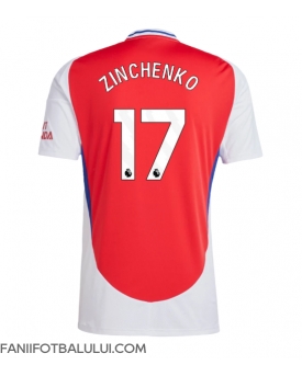 Arsenal Oleksandr Zinchenko #17 Tricou Fotbal Replică 2024-25 Barbati Acasa